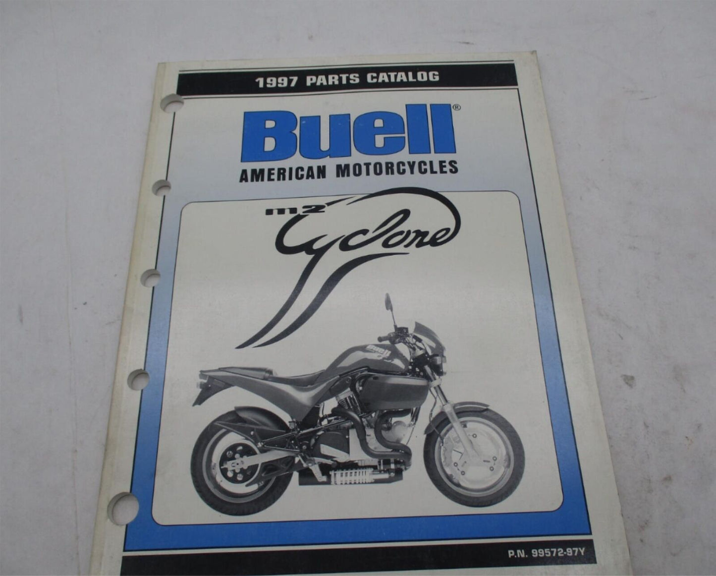Harley Buell Official Factory 1997 M2 Cyclone Parts Catalog 99572-97