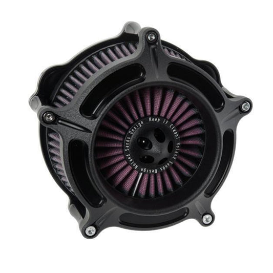 Roland Sands Design Turbine Air Cleaners Black Ops 0206-2038-SMB