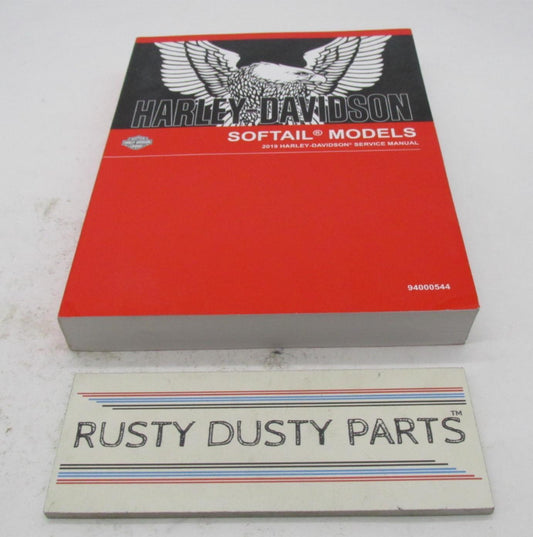 Harley Davidson Official Factory 2019 Softail Models Service Manual 94000544