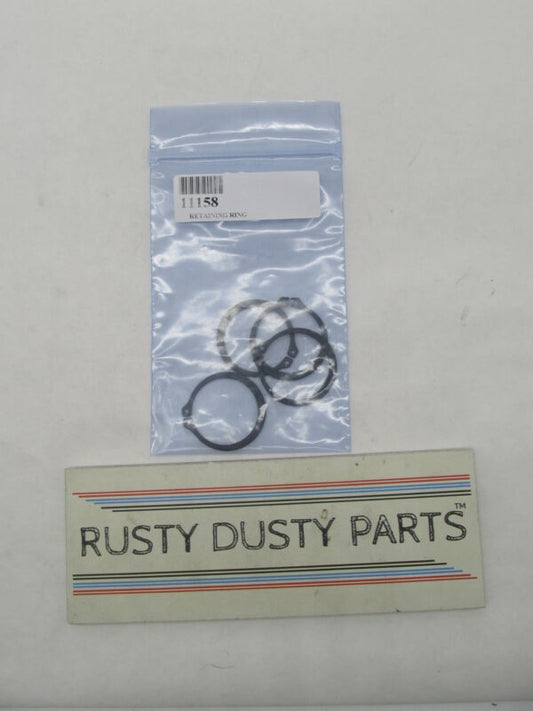 Lot of 4 Harley Davidson Genuine NOS Rear Fork Bearing Retaining Ring Clip 11158