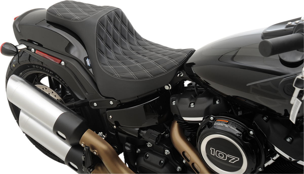 Drag Specialties Predator III Seat Double Diamond 0802-1073