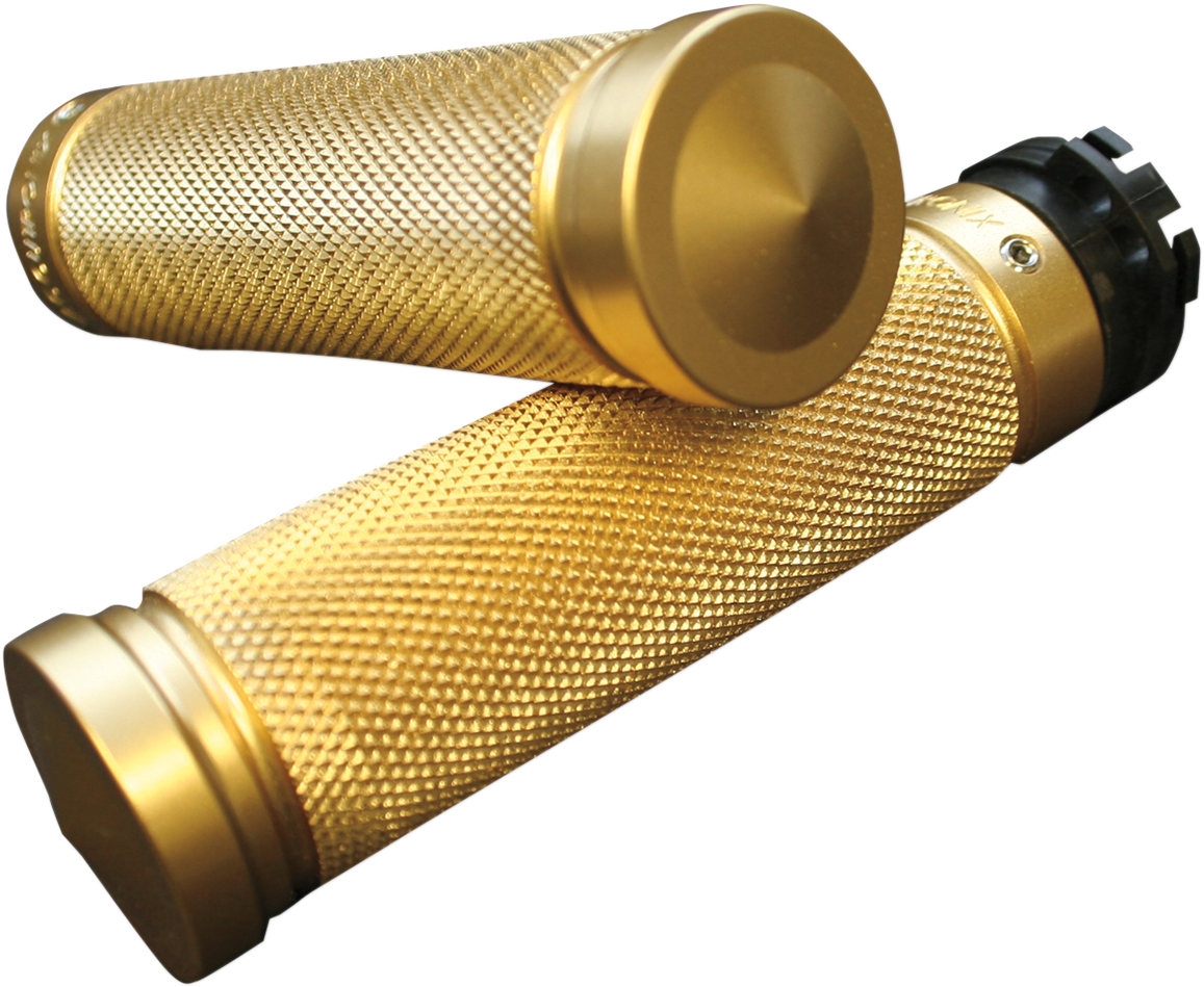 Accutronix Custom Grips Brass Knurled GR100-K5
