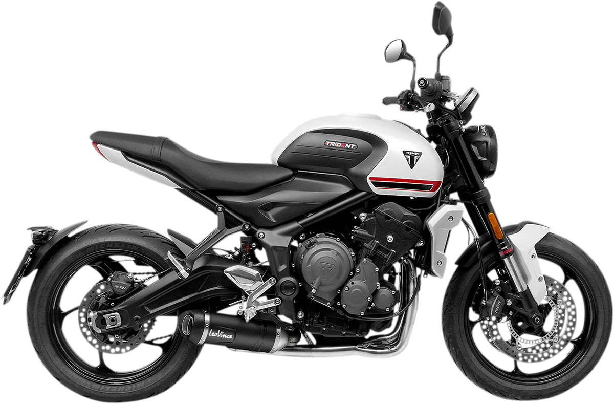 Leo Vince LV-10 Slip-On Muffler Black 14385EB