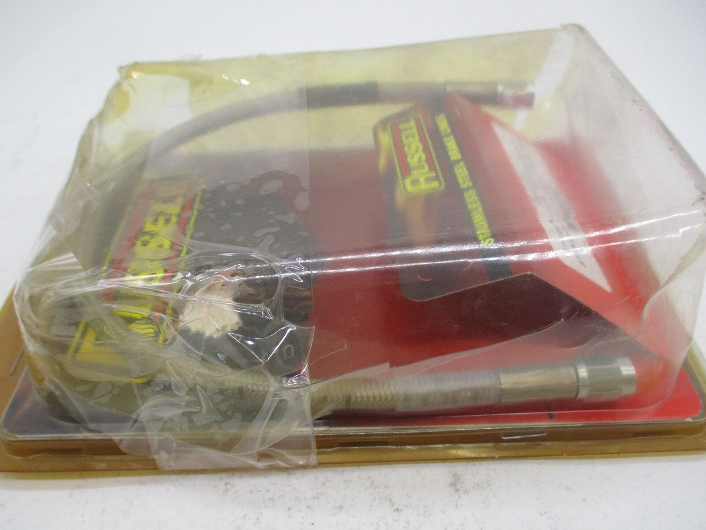 Russell Clear Coated Stainless Steel Braided Brake Line 15" Long R58032S