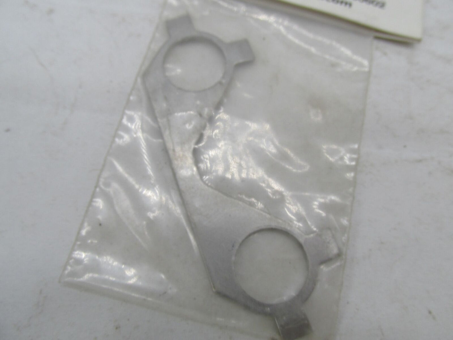 Harley Rivera Primo NOS 0.29" Stainless Steel Lock Tabs 1058-0106