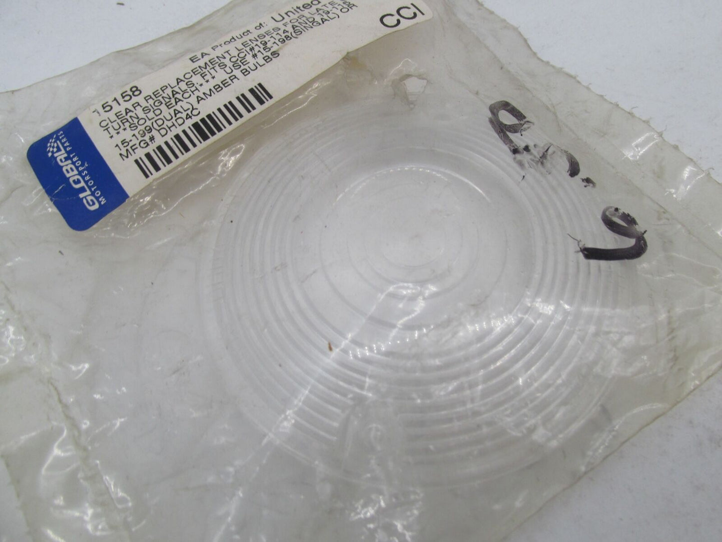 Harley Davidson FLT Clear Late Style Replacement Turn Signal Lens 15158 68400-86