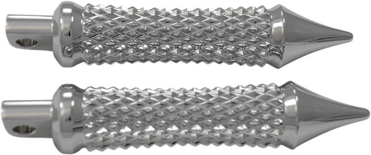 EDDIE TROTTA DESIGNS Cross Cut Footpegs Chrome TC779