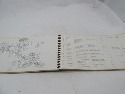 Bultaco Factory 1972 Matador Mk4 Motorcycle Catalog Parts List Book 75.32-117