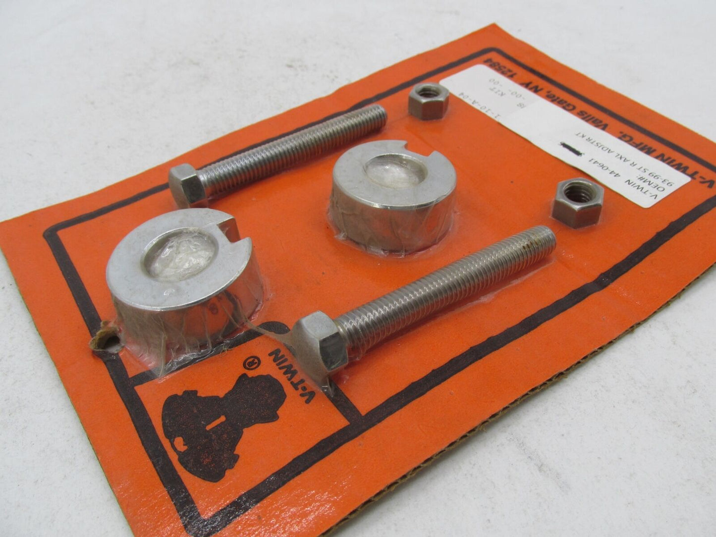 Harley Davidson V-Twin 93-99 Rear Axle Adjuster Kit 44-0641