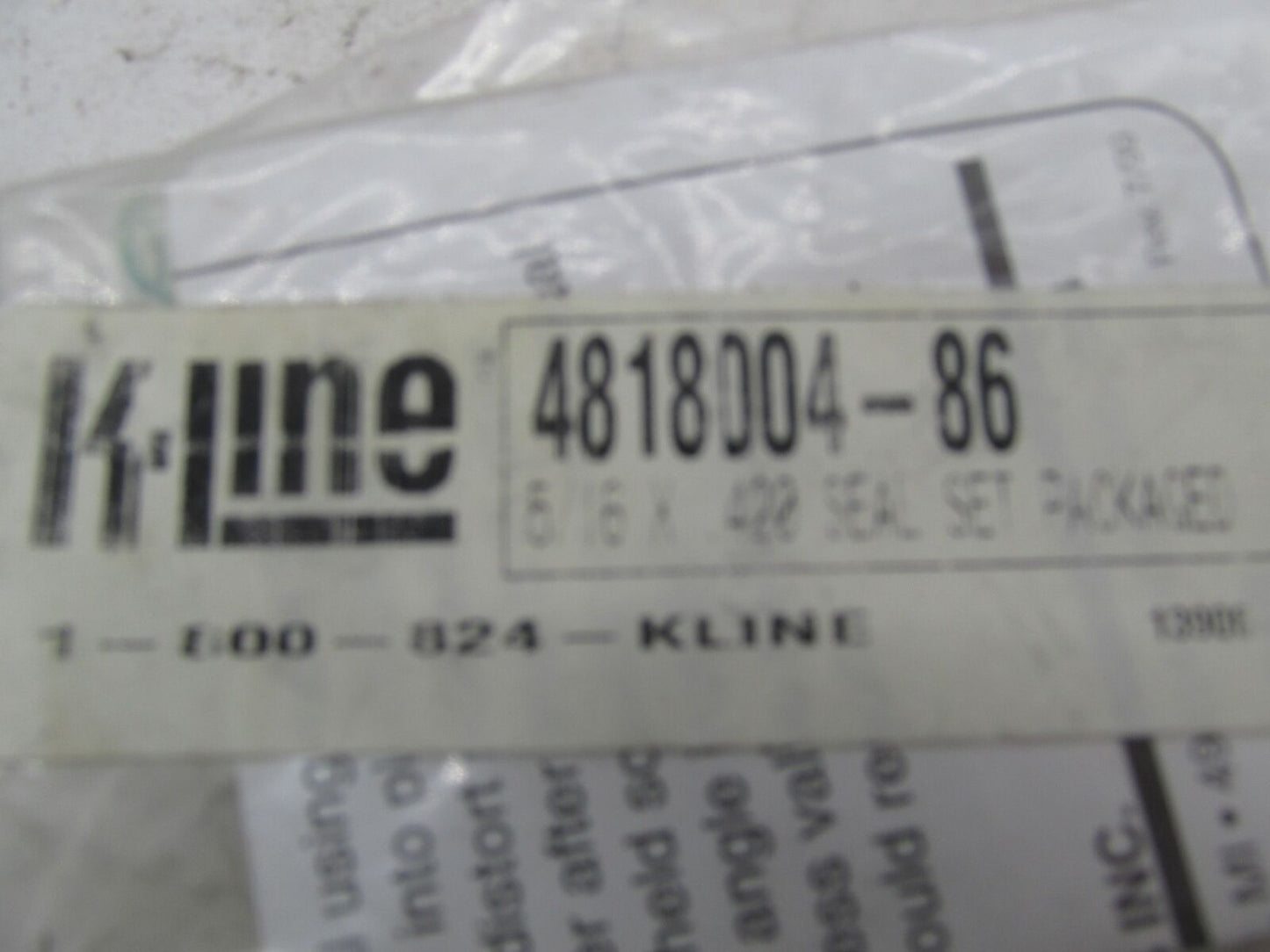 Lot of 4 Harley Davidson K-Line Valve Seals 5/16 x .420 82167-02 4818004-86