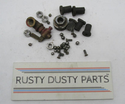 Mixed Lot of Vintage Triumph BSA Hardware Petcock Bearings Nuts Screws