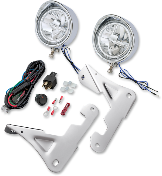 Show Chrome 3.5" LED Driving Light Kits Chrome 91-315L