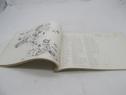 Bultaco Factory 1977 Pursang 162-170 194-200 Catalog Parts List 194.32-117