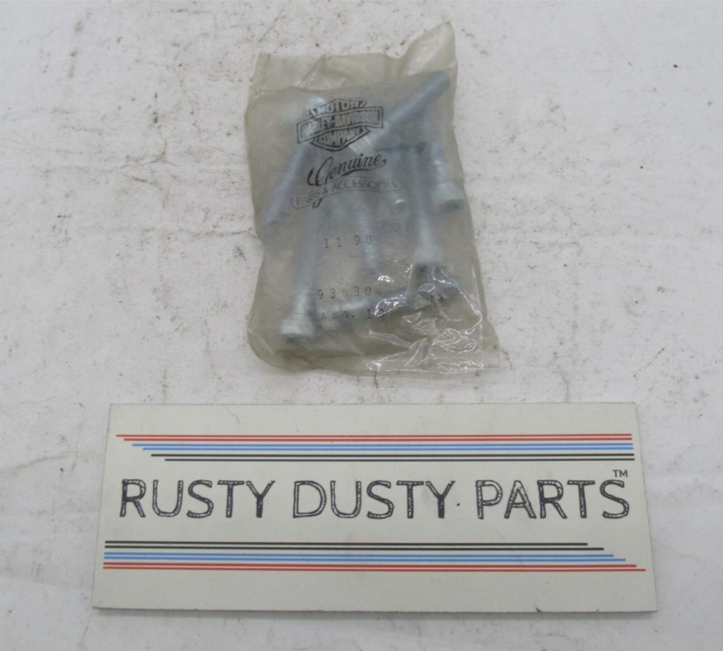 Lot of 10 Harley Davidson Genuine NOS Front Caliper Mount Bolts 93630