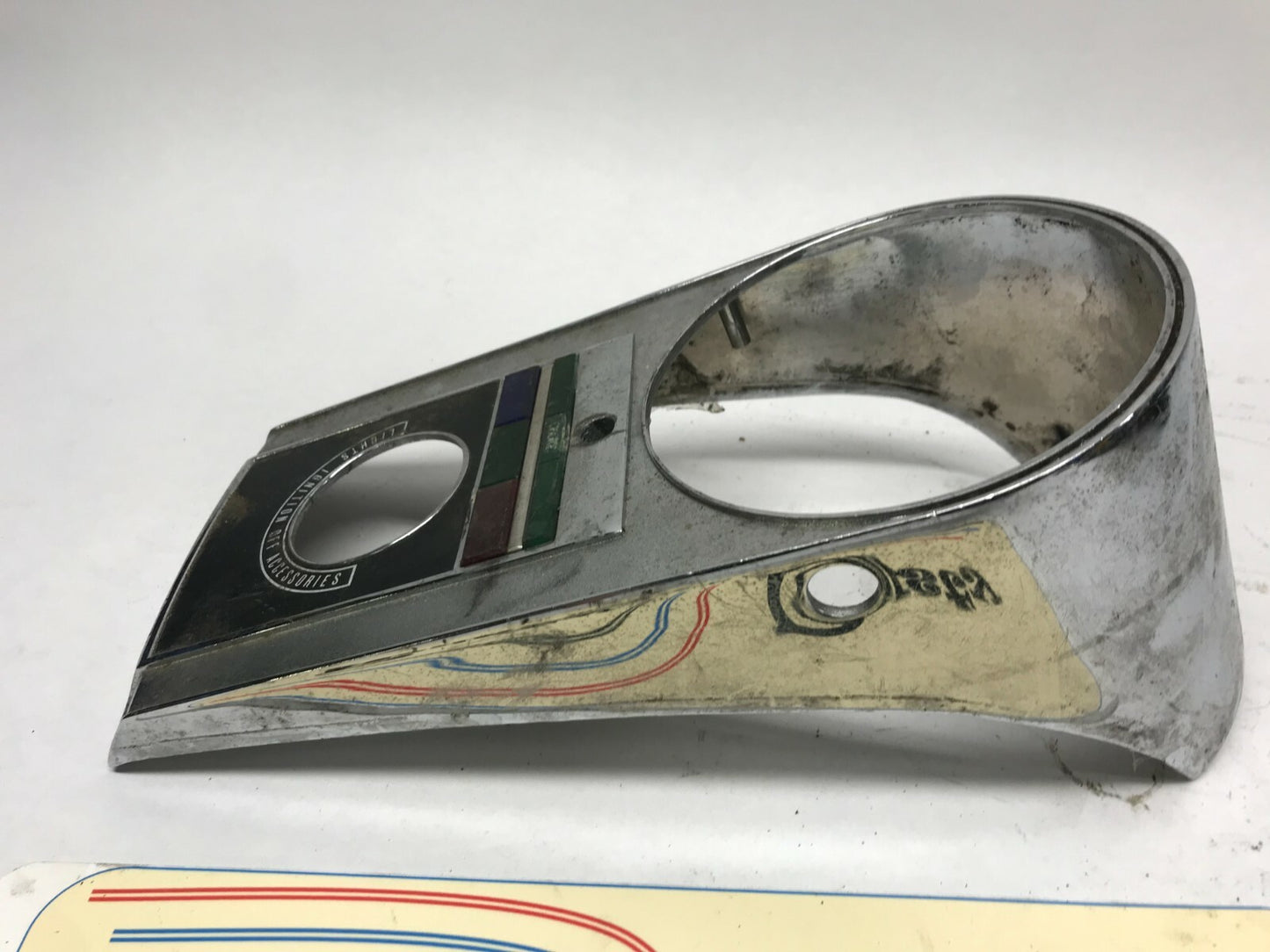 Harley Davidson Genuine Gas Tank Dash 71241-68B, 91-92-95 FXST, FLST,