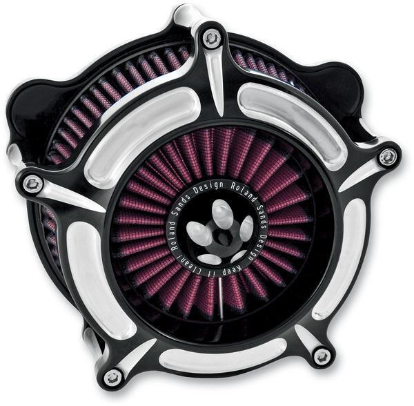 Roland Sands Design Turbine Air Cleaners Contrast Cut 0206-2039-BM