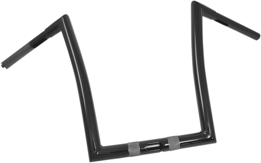 Todd's Cycle 1 1/4" Handlebars 14" Black 0601-3989