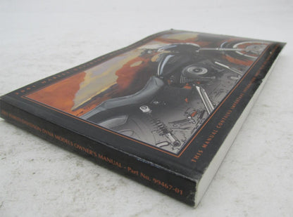 Harley-Davidson Official Factory 2001 Dyna Owner's Manual Book 99467-01