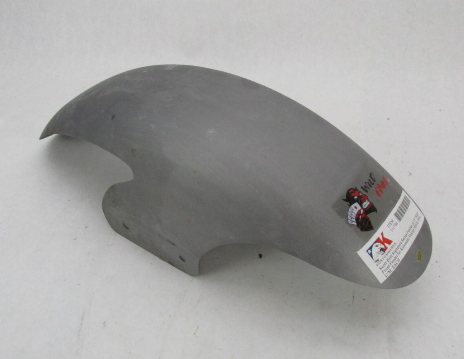 KustomWerkz Kawasaki Vulcan 6.25" Scott Britt Signature Wide Front Fender 111706