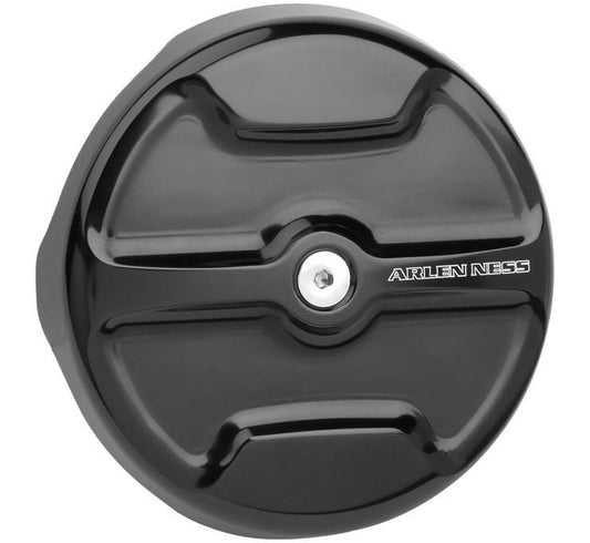 Arlen Ness Stage I Big Sucker Air Filter Kit Covers Knuckle, Black 18-769