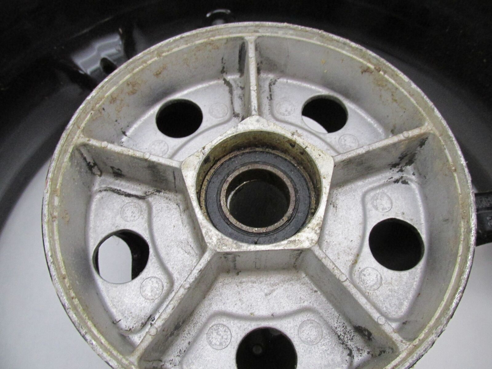 Enkei Motorcycle 3 Spoke Tri Spoke 17 X 5.5" Black Rear Wheel Rim