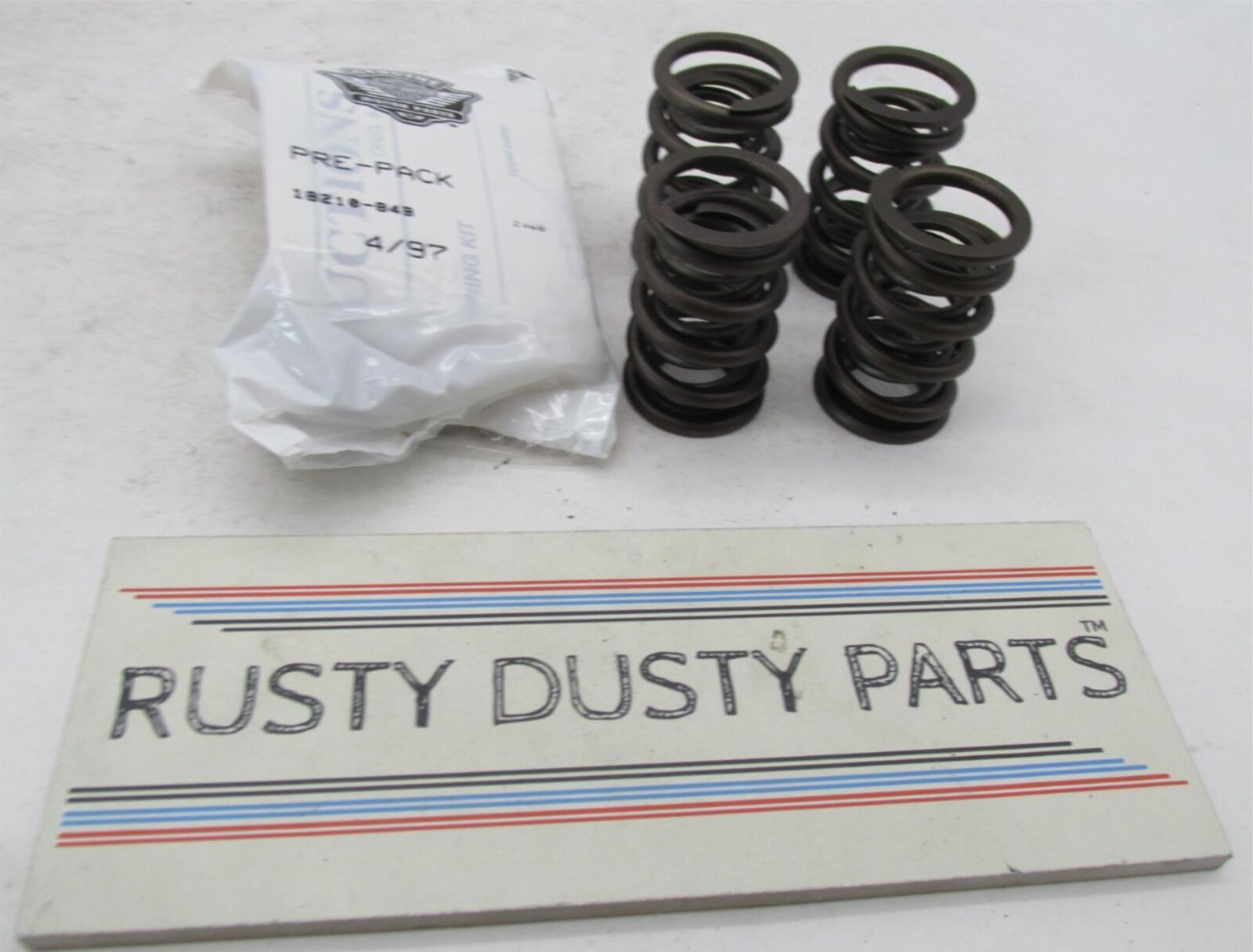 Harley-Davidson NOS Hi-Performance Valve Spring & Collar Key Kit 18210-84B