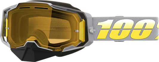 100% Armega Snow Goggles Complex - Yellow 50007-00005
