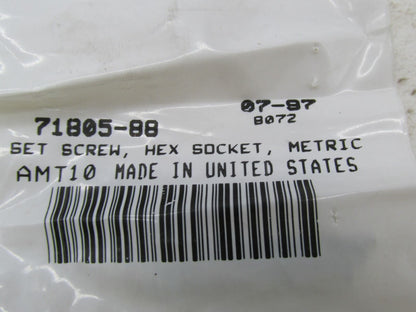 Lot of 10 Harley Davidson Handlebar Switch Hex Socket Set Screws 71805-88