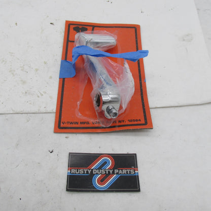 V-Twin OEM Chrome Brake Pedal for Harley Davidson XL 1975-1976 23-0400