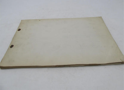 Bultaco 1971 Original Provisional Sherpa T Parts Catalog List 80.32-P117
