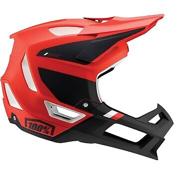100% Trajecta Fidlock Cargo Bicycle Helmets Fluo Red Lg 80003-00011