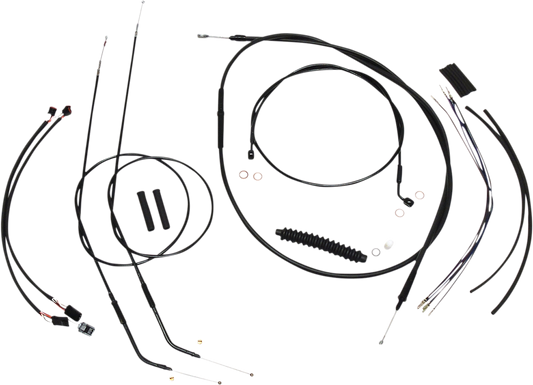 Magnum XR Stainless DOT Handlebar Installation Kits 10" - 12" 486662