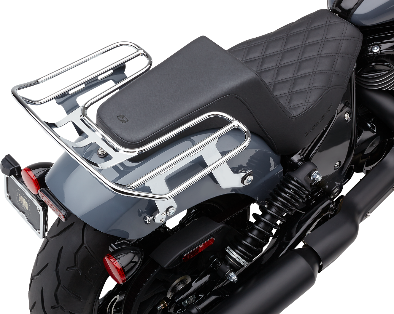 Cobra Big Ass Detachable Wrap Around Rack Chrome 502-2604