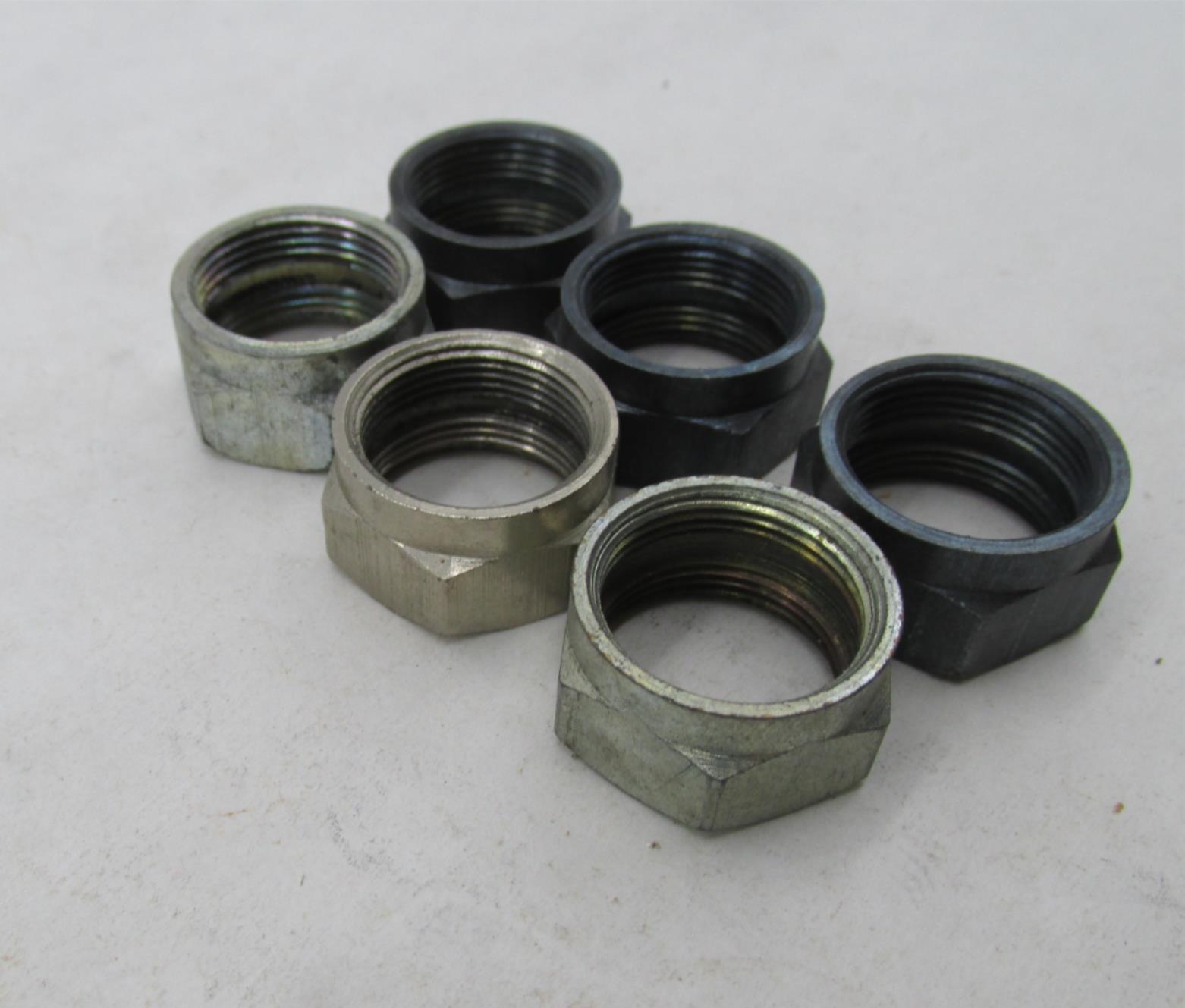 Lot of 6 Harley-Davidson Genuine NOS Aermacchi Petcock Fuel Valve Nuts 63528-66P