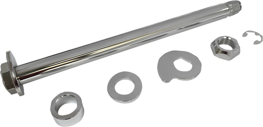 Drag Specialties Axle Kit Chrome Rear 0214-1967