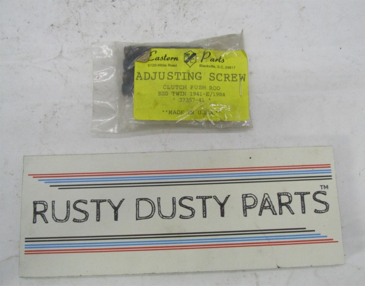 Lot of 4 Harley Davidson Big Twin Clutch Push Rod Adjusting Screw 37357-41
