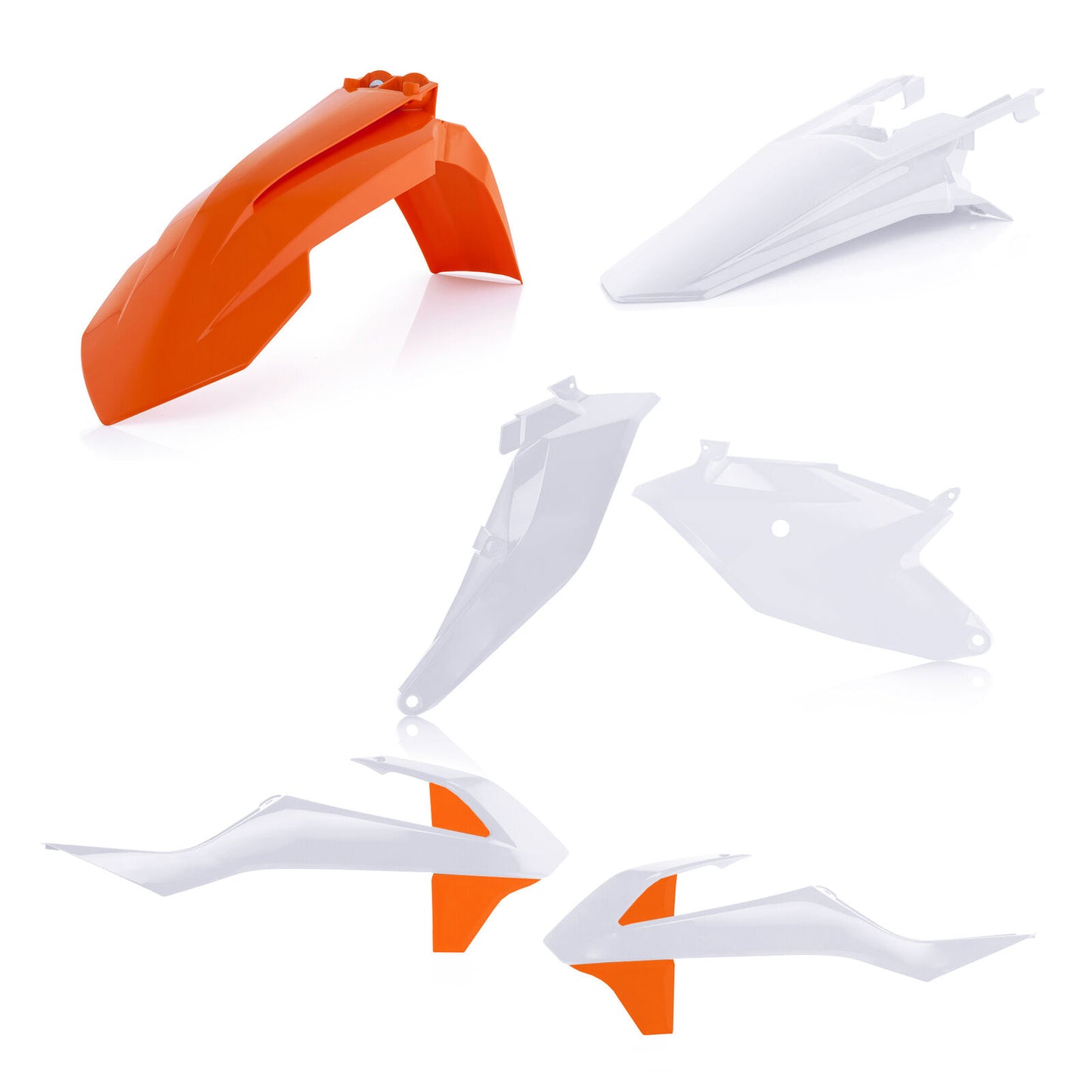 Acerbis Standard Plastic Kits Orange 2686016812