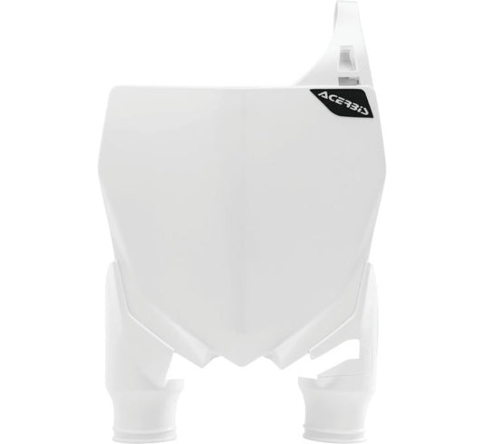 Acerbis Raptor Front Number Plate White 2527400002