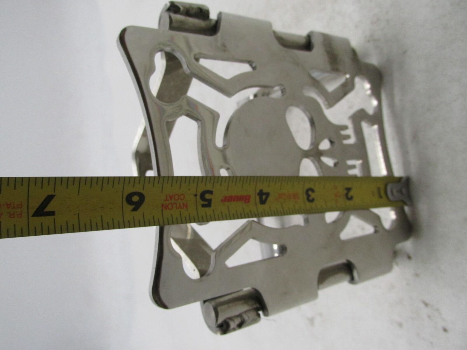 Harley Davidson Mini Chrome Skull Luggage Rack