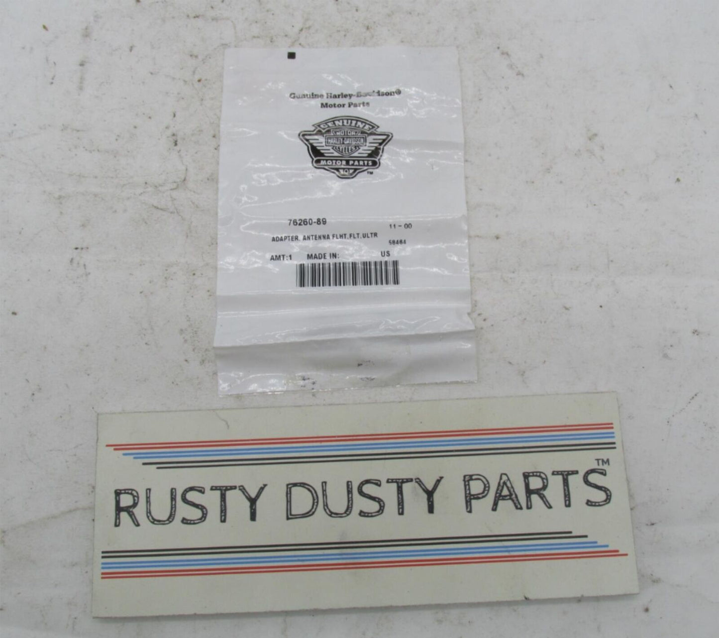 Harley Davidson Genuine NOS FLHT FLT Ultra Antenna Adapter 76260-89