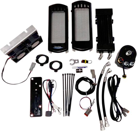 ULTRACOOL Oil Cooler Kits Black Frame Mount Side Mount Vertical SMT-1G