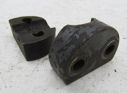 Pair of Vintage Triumph 97-1844 Fork Axle Clamps TR6 T120 650 1965-70