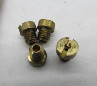 Lot of 4 Harley-Davidson Genuine NOS Aermacchi .90mm High Speed Jets 27639-74P