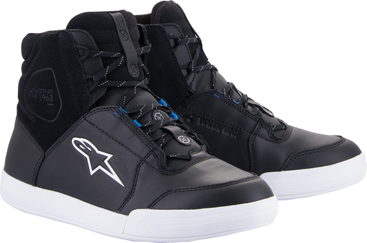 Alpinestars Chrome Waterproof Shoes Black/White 12 2543123-157-12