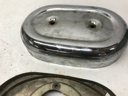 HARLEY SPORTSTER IRONHEAD 1966-69 AIR CLEANER Intake Backing plate & C