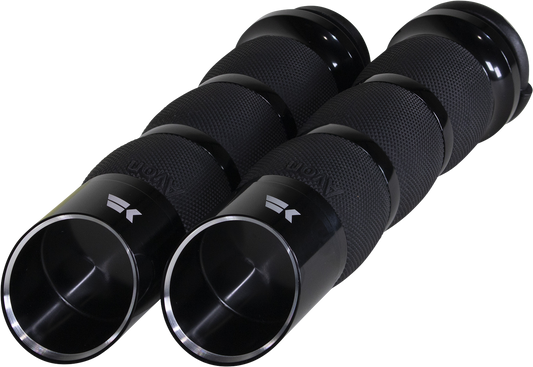 Khrome Werks Edge Air Cushion Grips Black 500150