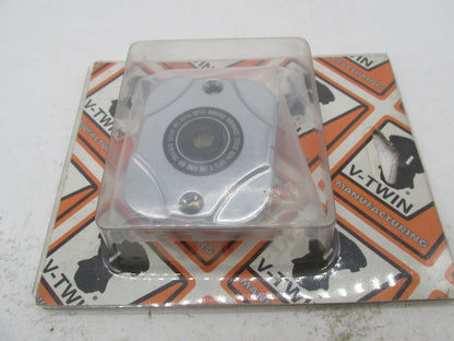 Harley V-Twin Chrome Front Brake Master Cylinder Chrome Top Cover 24-0604