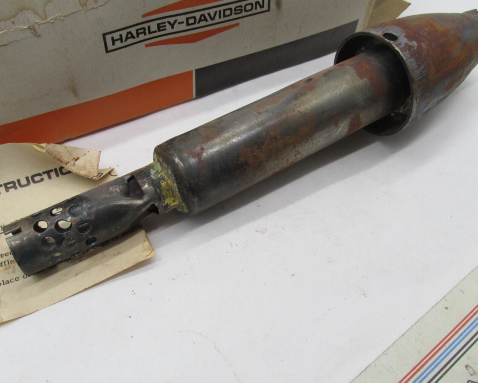 Harley Davidson Genuine NOS Aermacchi Muffler Spark Arrester Kit 65249-70