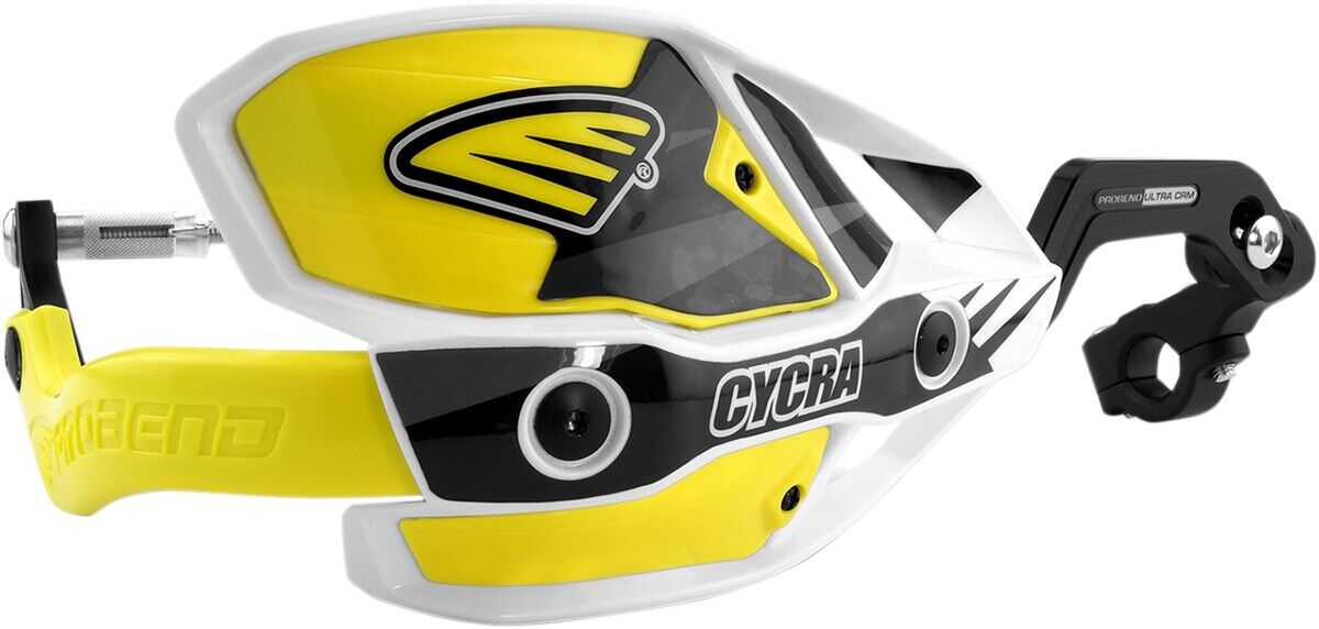 Cycra Ultra Probend CRM Wrap Around Handguards White/Yellow 1CYC-7408-55X