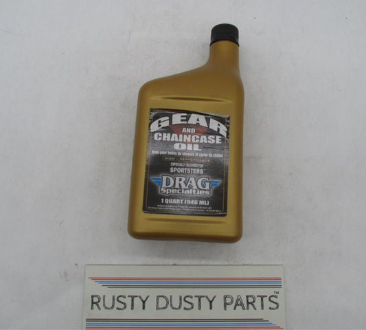 Drag Specialties Sportster High Performance Gear & Chain Case Oil 1 Quart